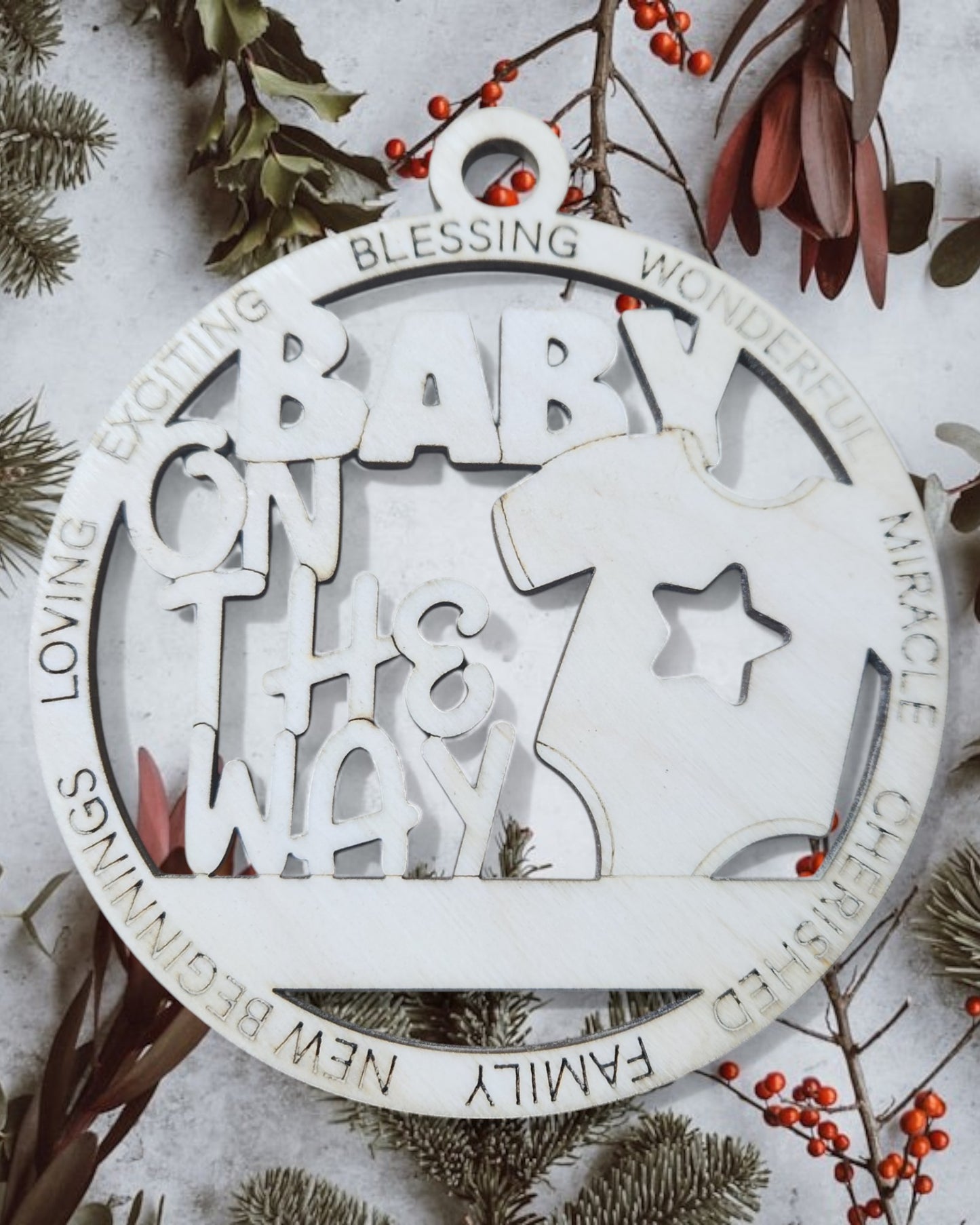 Baby on the Way Ornament