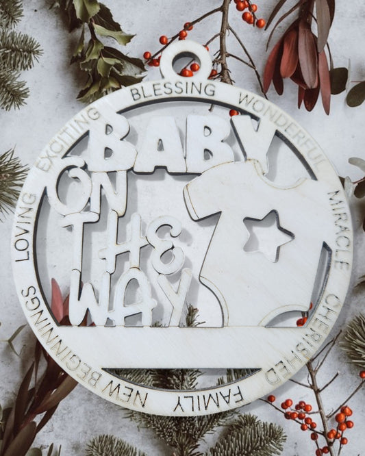Baby on the Way Ornament