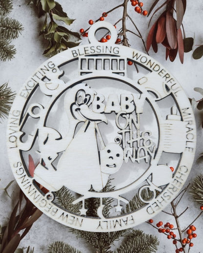 Baby on the Way Ornament