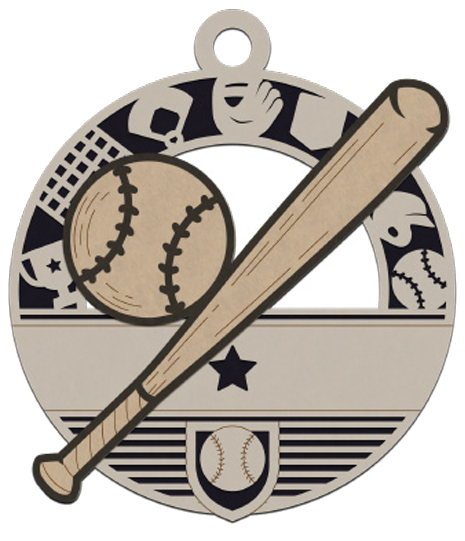 Baseball Iconic Sports Ornament