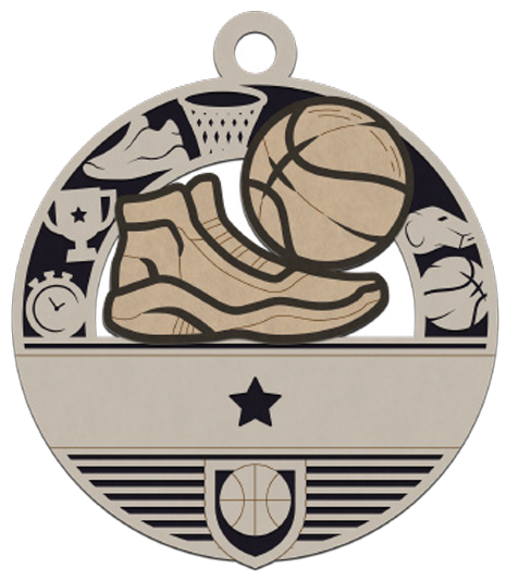 Basketball Iconic Sports Ornament
