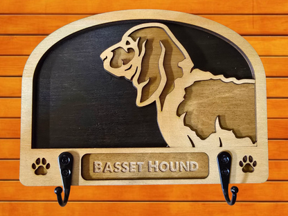 Basset Hound Leash Holder