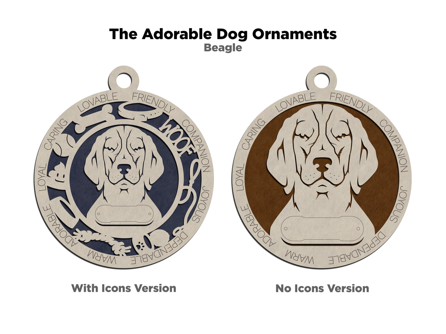 Beagle Dog Ornament