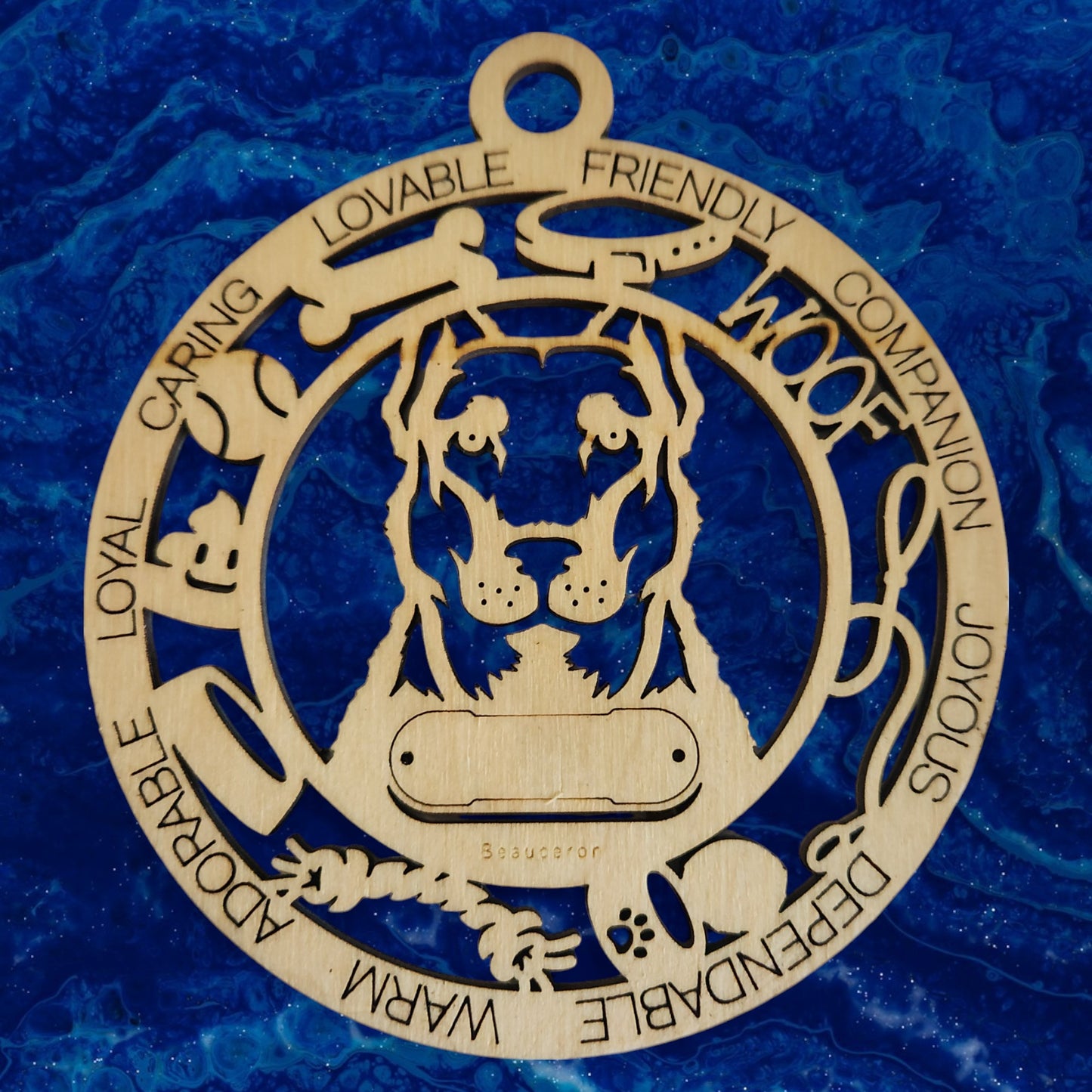 Beauceron Dog Ornament