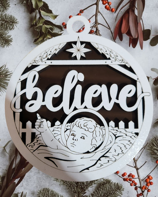 Jesus Series - Believe (Smoke Background)