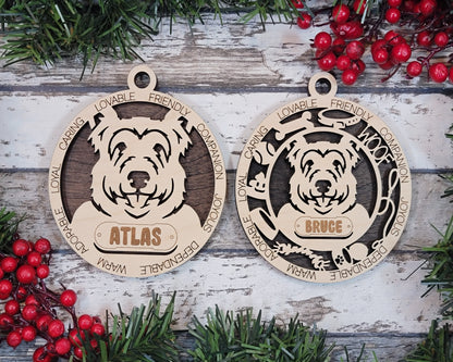 Adorable Dog Ornaments Pack 2