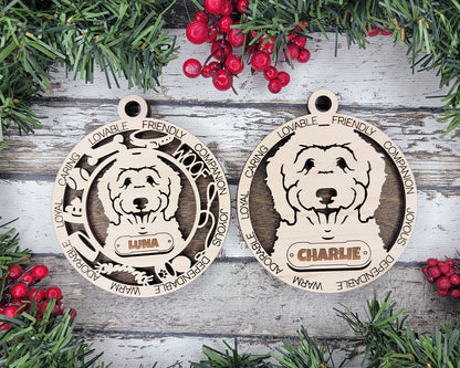 Adorable Dog Ornaments Pack 3