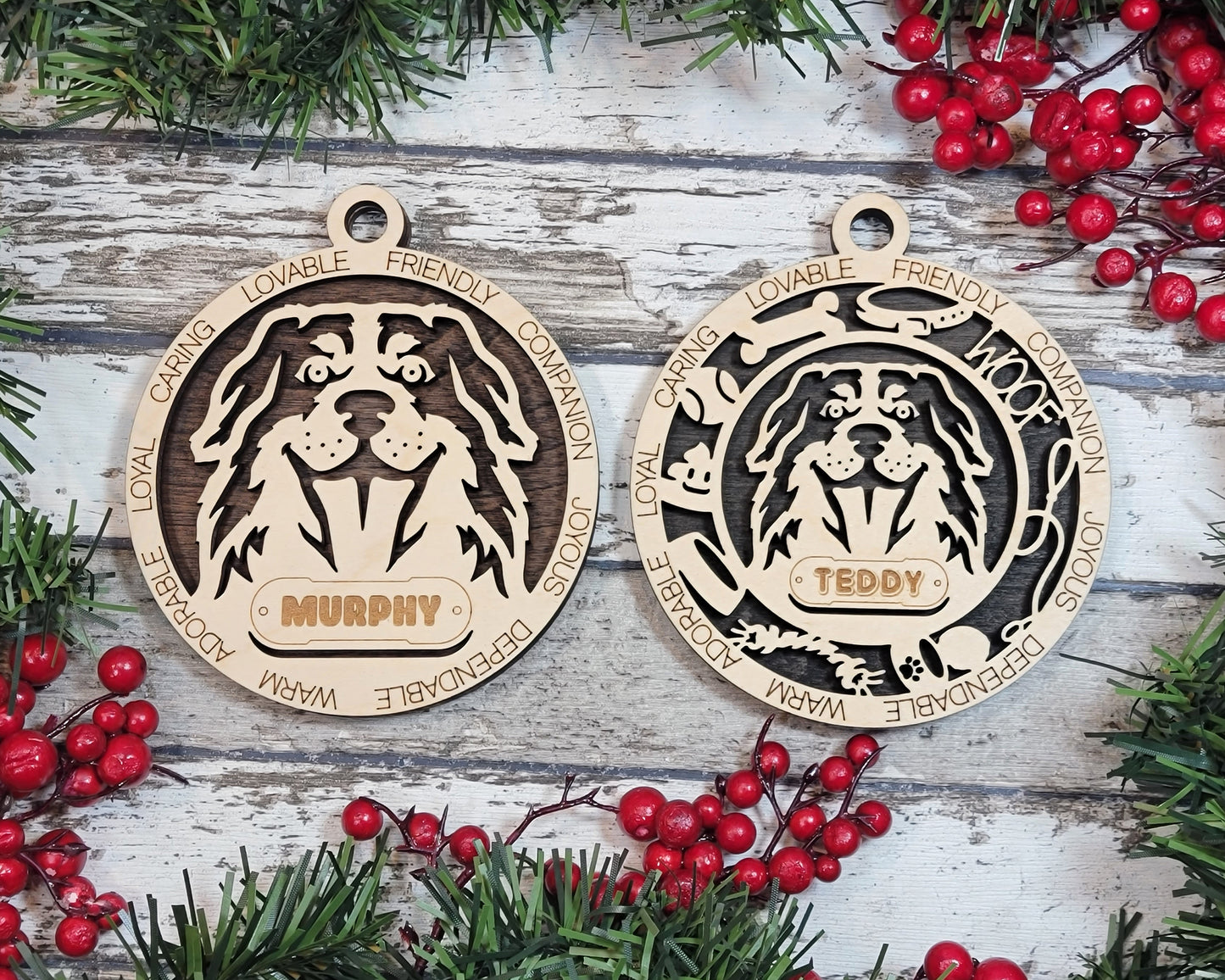 Adorable Dog Ornaments Pack 1