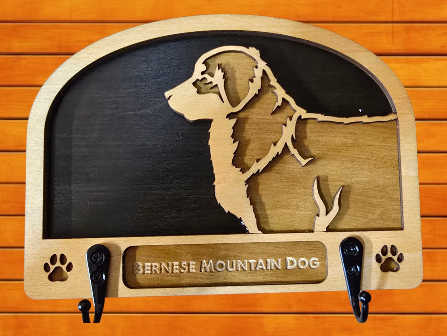 Bernese Mountain Dog Leash Holder