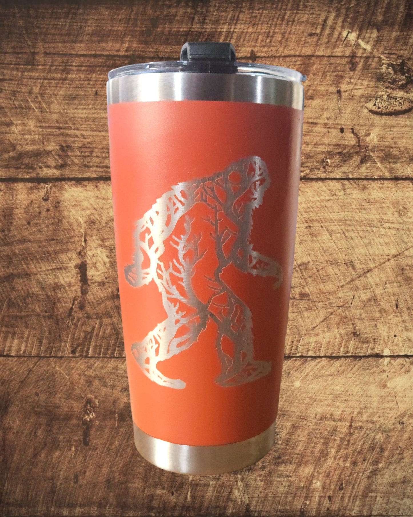 Big Foot on the Move 20 Oz Tumbler