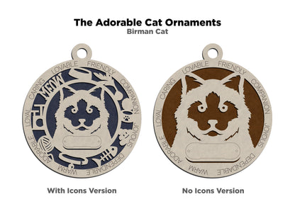Adorable Cat Ornaments