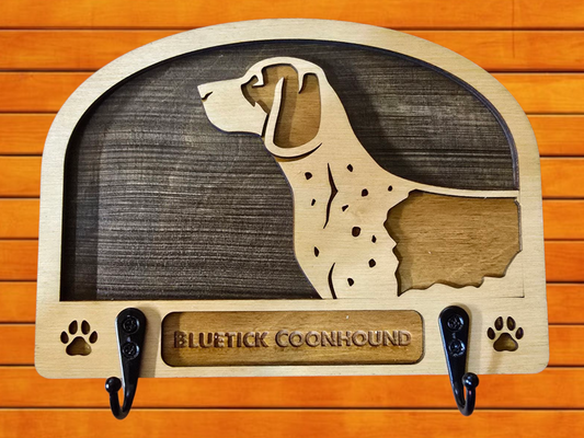 Bluetick Coonhound Leash Holder