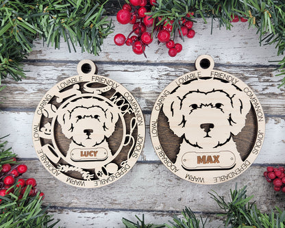 Adorable Dog Ornaments Pack 3