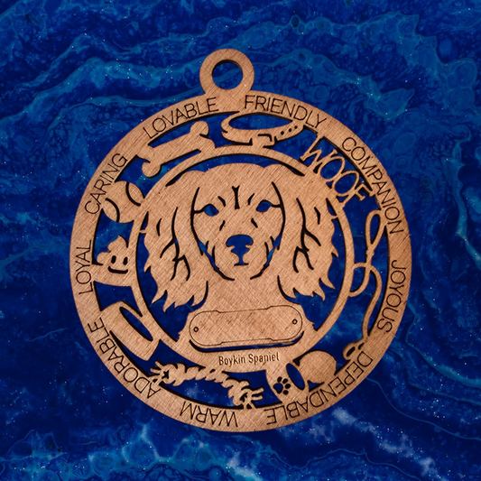 Boykin Spaniel Dog Ornament (38)