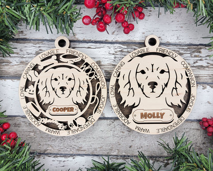 Adorable Dog Ornaments Pack 3