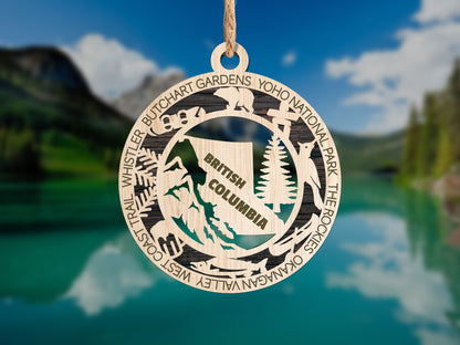 British Columbia Provincial Ornament