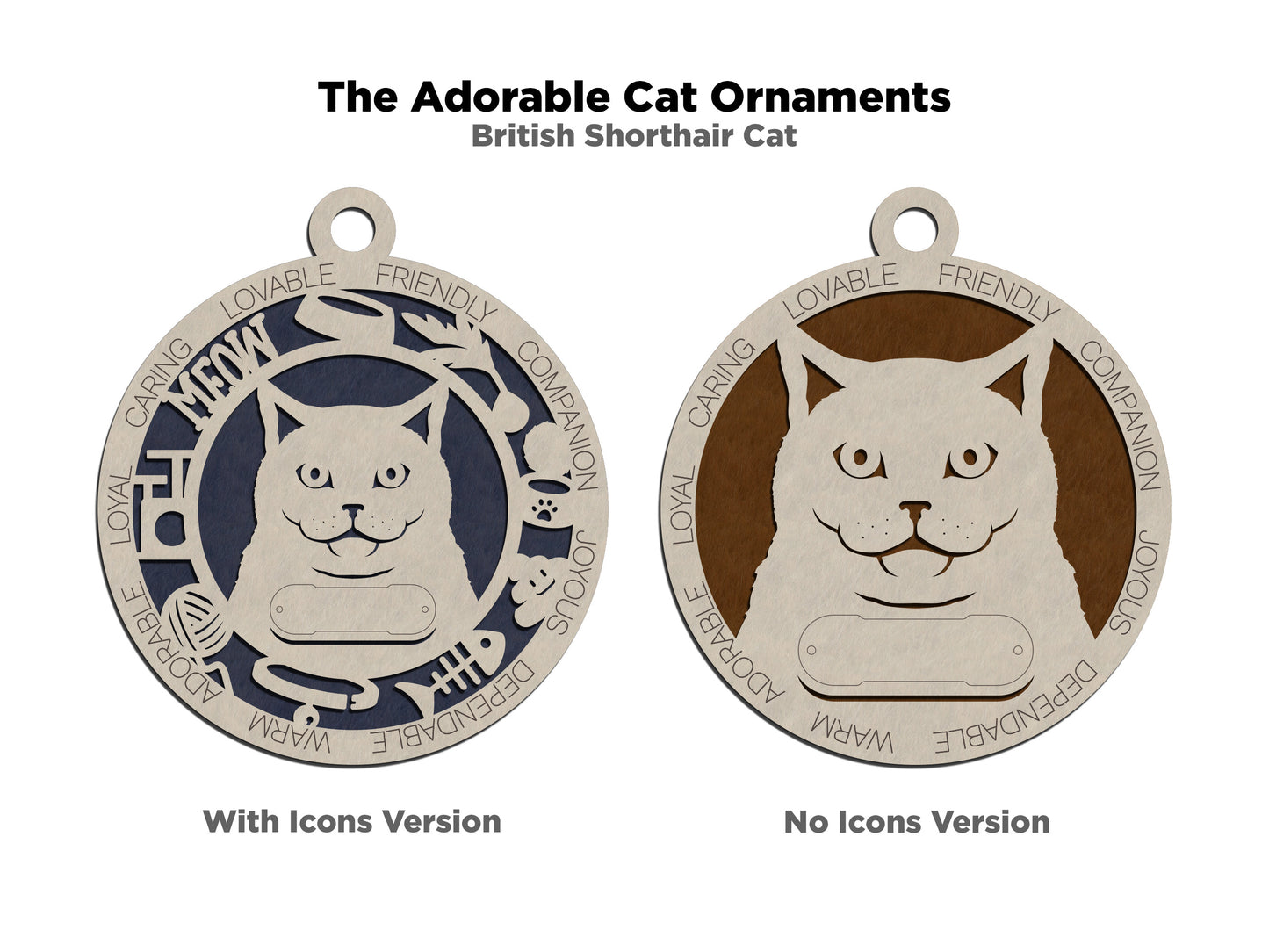 Adorable Cat Ornaments