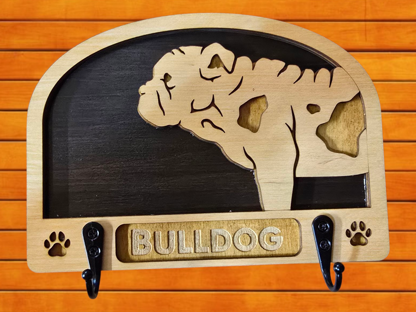 Bulldog Leash Holder