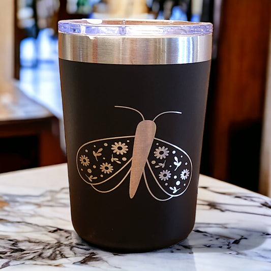 Engraved Butterfly Kids Mug