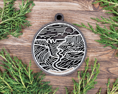 Canyonlands National Park Line Art Ornament