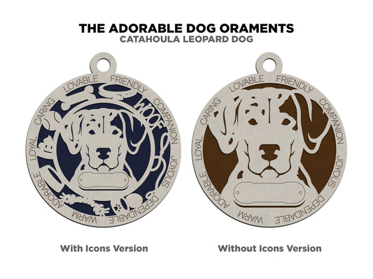 Catahoula Leopard Dog Ornament (46)
