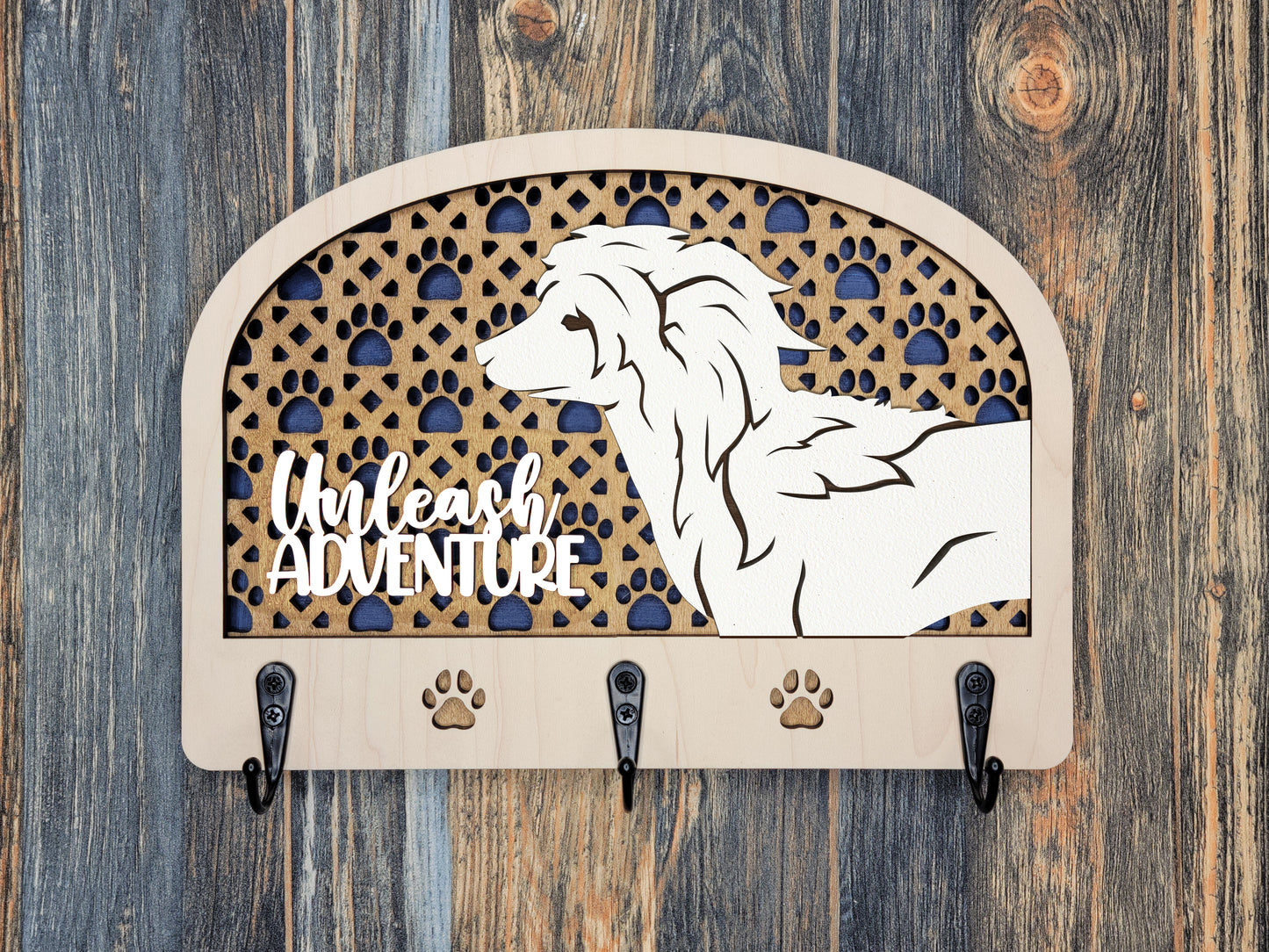 Chinese Crested Leash Holder