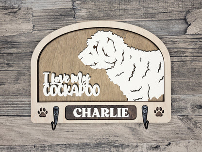 Cockapoo Leash Holder