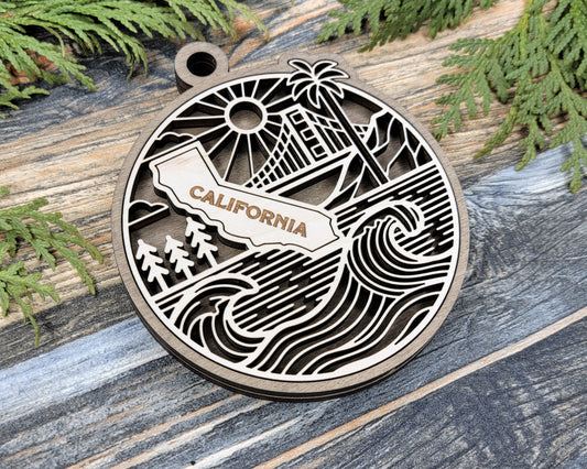 California State Heritage Ornament