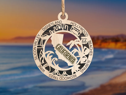 California State Ornament (05)