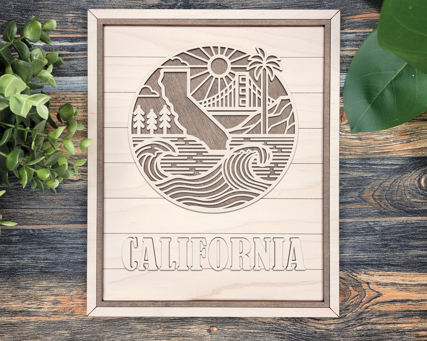California State Heritage Frame Pop Sign