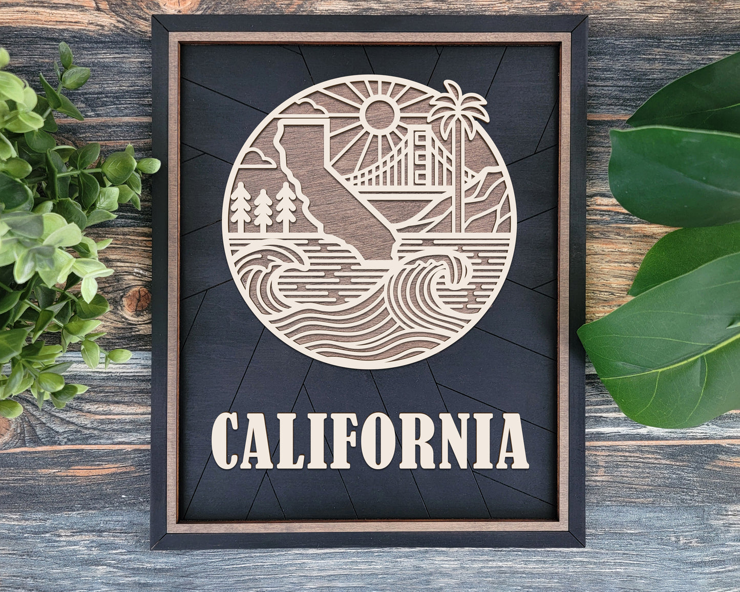 California State Heritage Frame Pop Sign