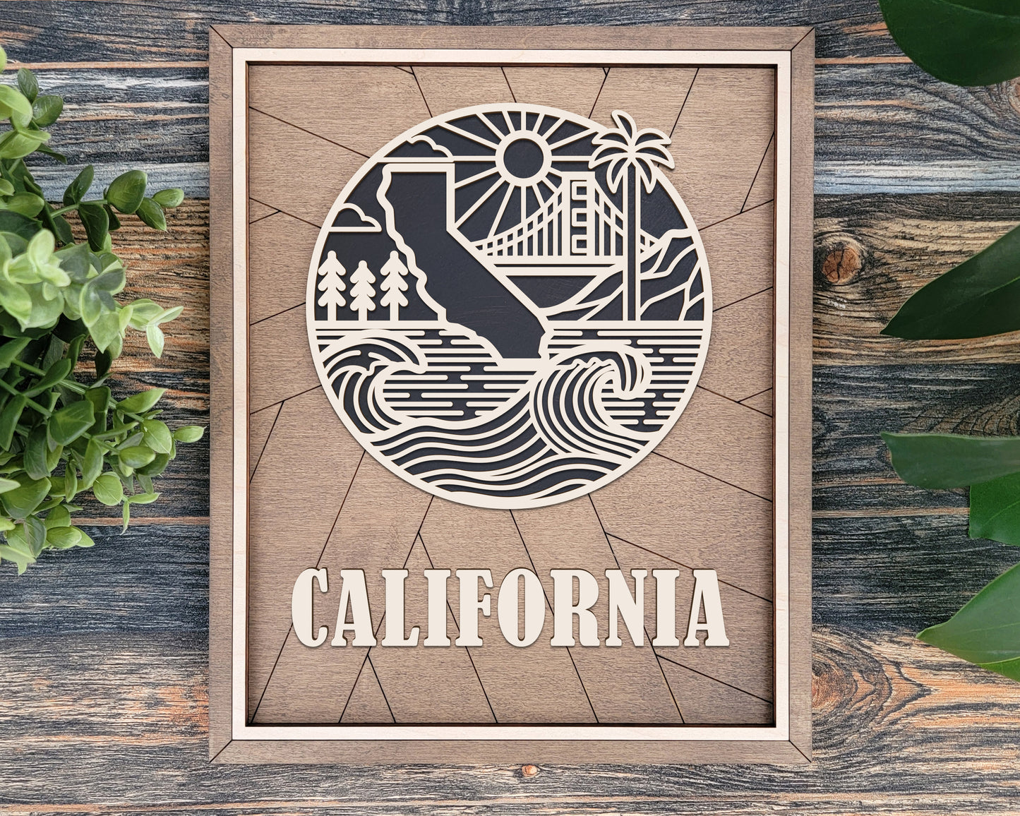 California State Heritage Frame Pop Sign