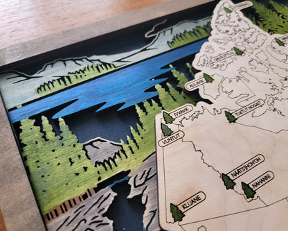 Canada National Parks Travel Map