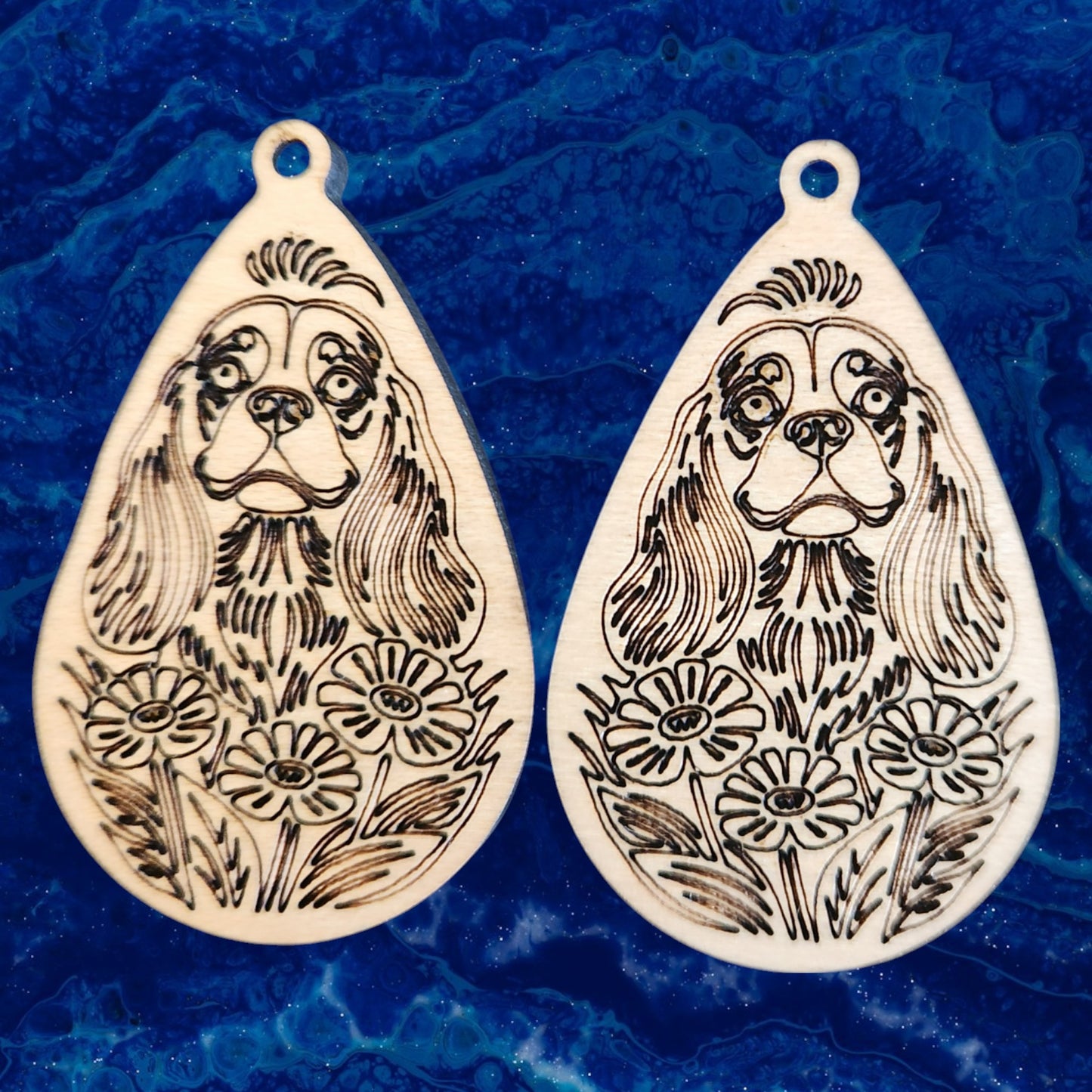 Cavalier King Charles Spaniel Earrings