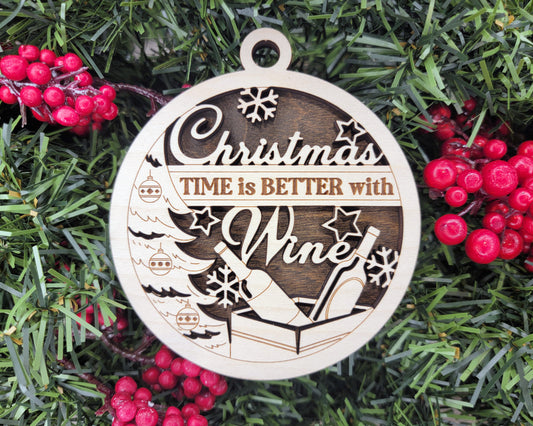 Christmastime is Better with Wine