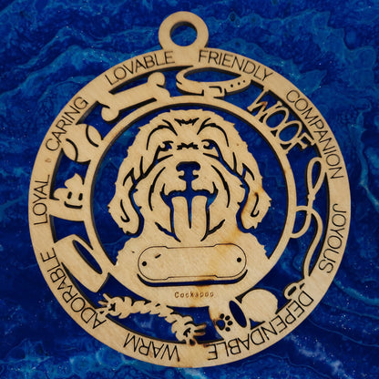Cockapoo Dog Ornament