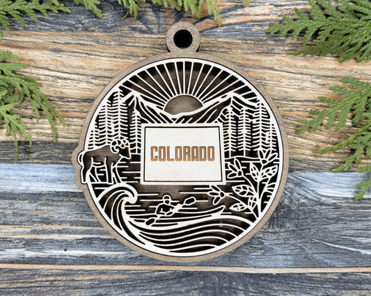 Colorado State Heritage Ornament