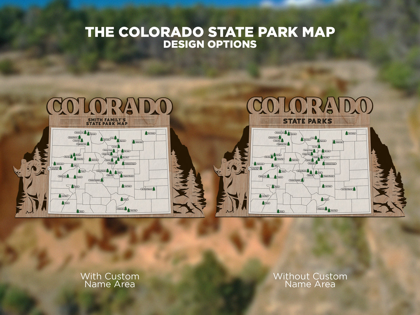 Colorado State Park Map