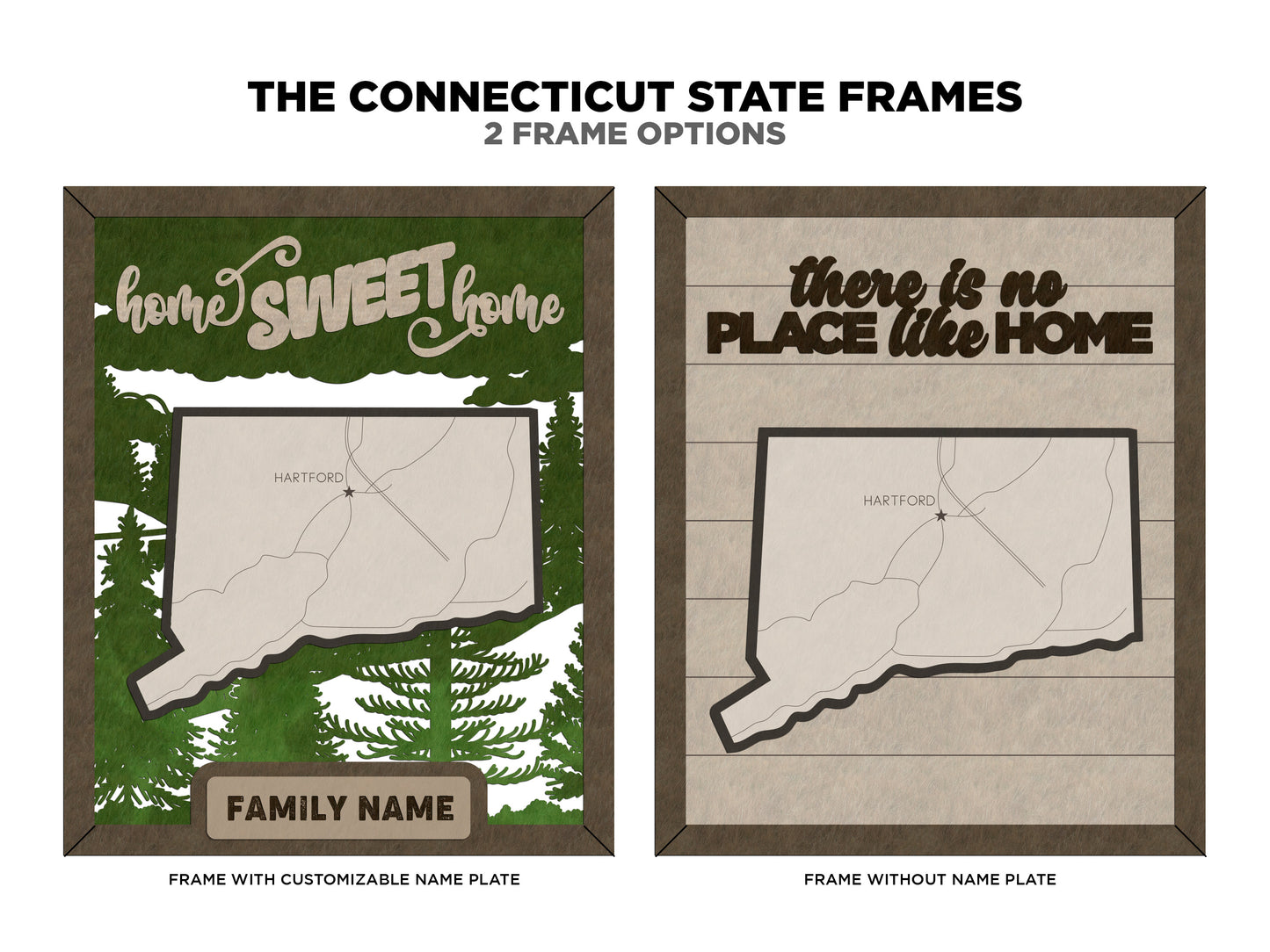 Connecticut State Frame