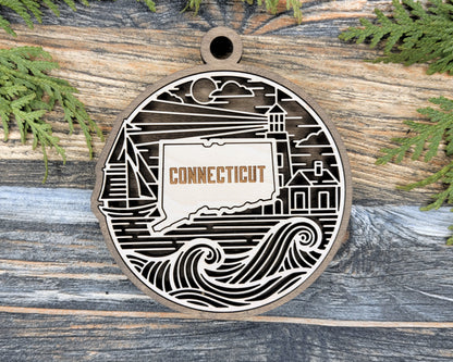 Connecticut State Heritage Ornament