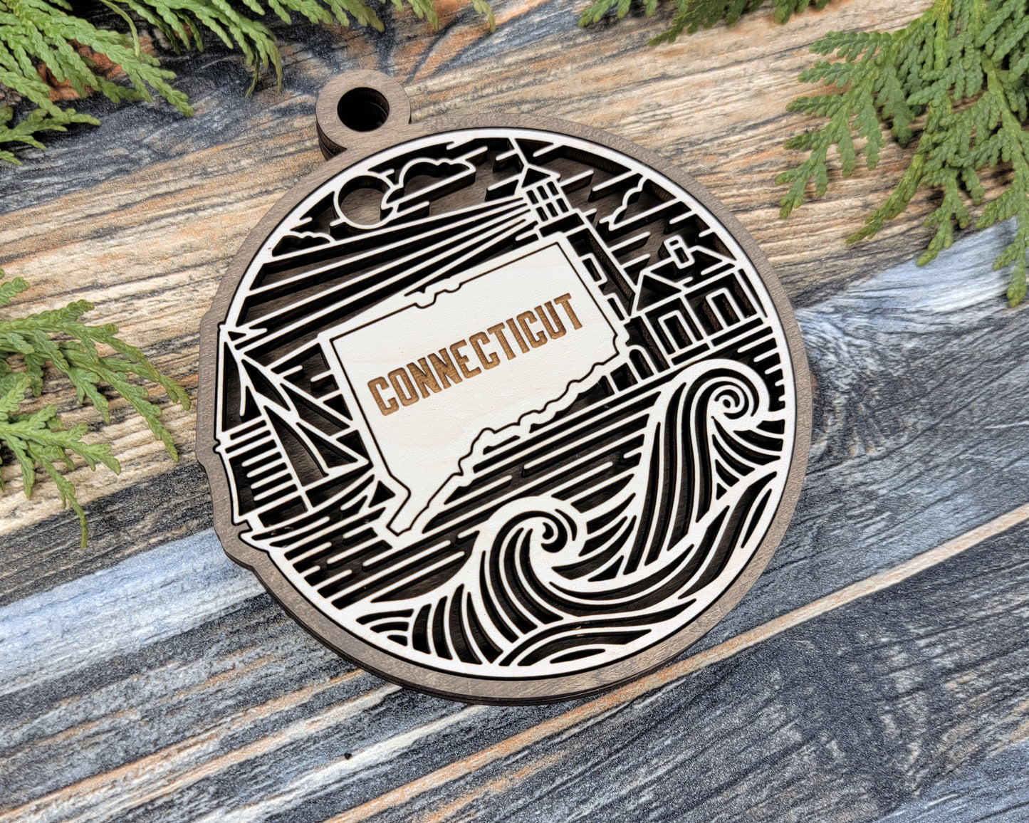 Connecticut State Heritage Ornament