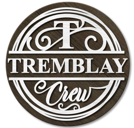 Crew Personalized Home Signage