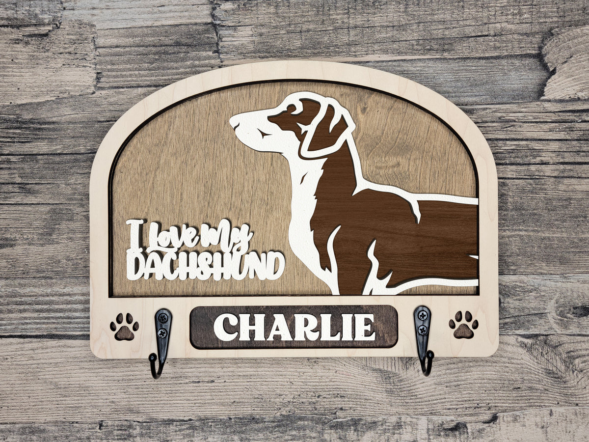 Dachshund Leash Holder (Short Hair) (51)