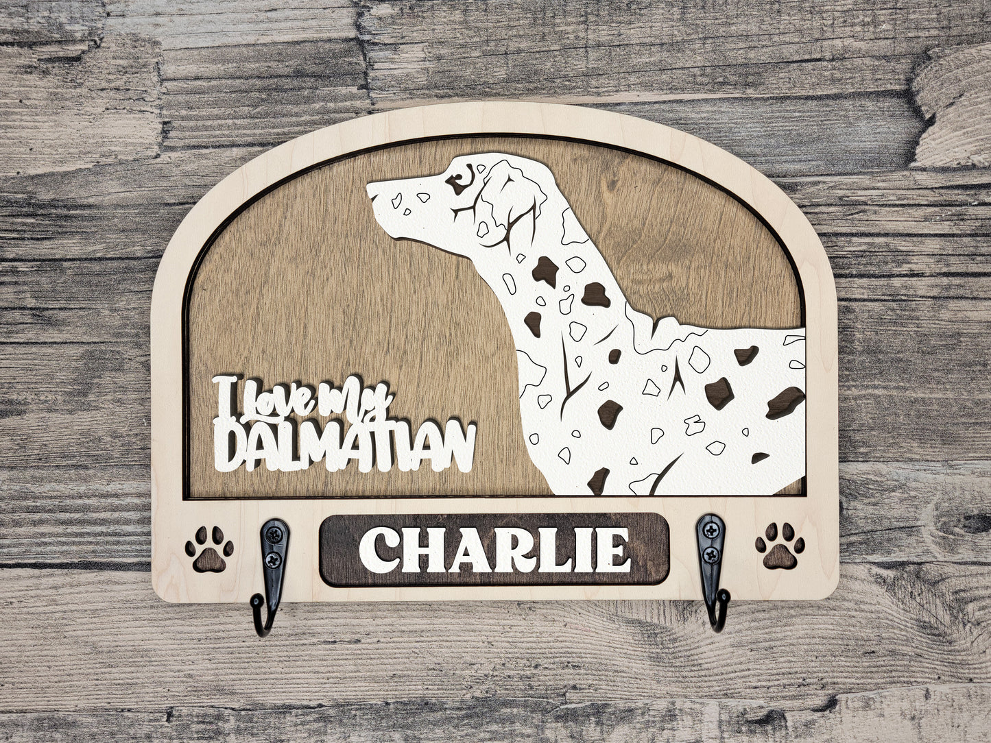 Dalmatian Leash Holder