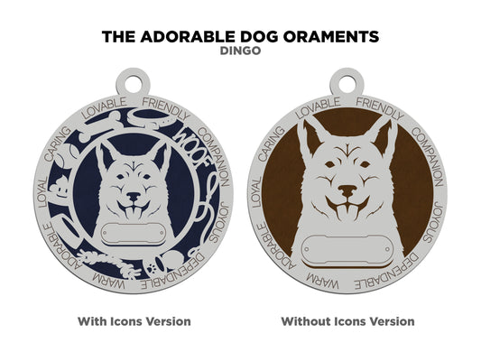 Dingo Dog Ornament (62)