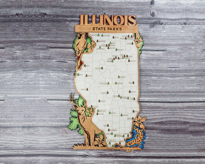 Illinois State Park Map