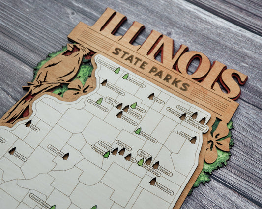 Illinois State Park Map