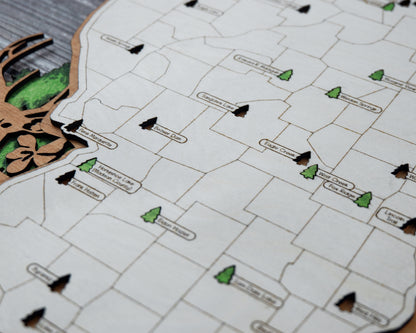 Illinois State Park Map