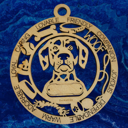 Dalmatian Dog Ornament