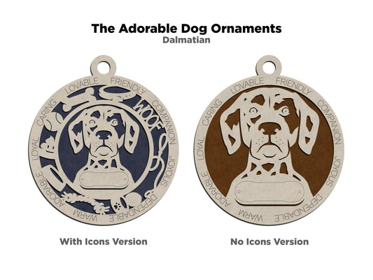 Dalmatian Dog Ornament (60)